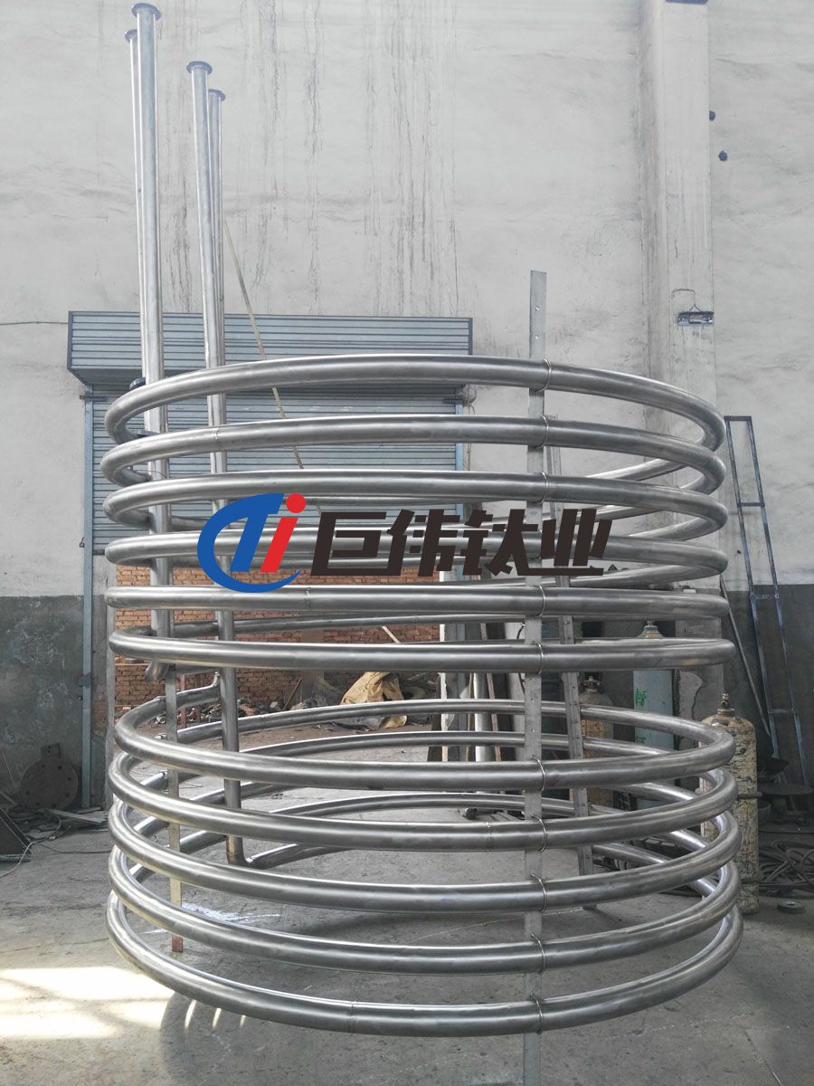 新型鈦盤管裝置在化工換熱領域的應用 新型鈦盤管裝置在化工換熱領域的應用